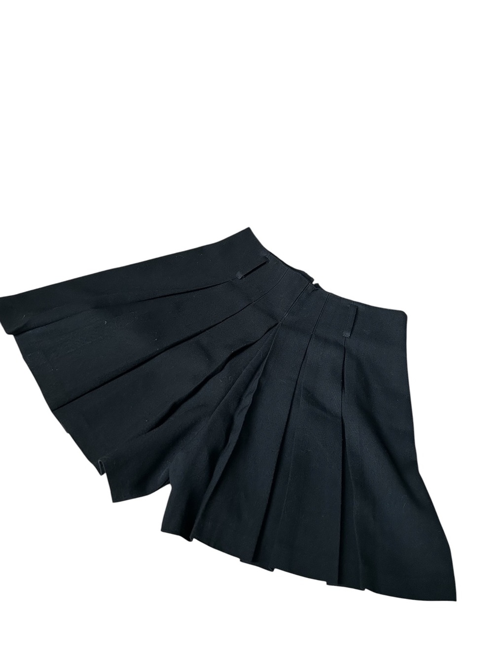 Ice Free Black Pleated Skort Vintage Preppy Old money style - Small - Picture 3 of 9